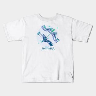 Vibrant Zodiac Sagittarius Kids T-Shirt